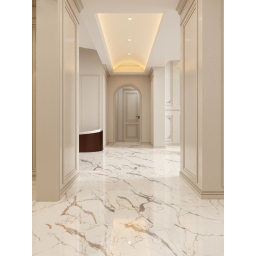 Керамогранит Juliano Luxury Stone белый 60*120 JL1260LS13P